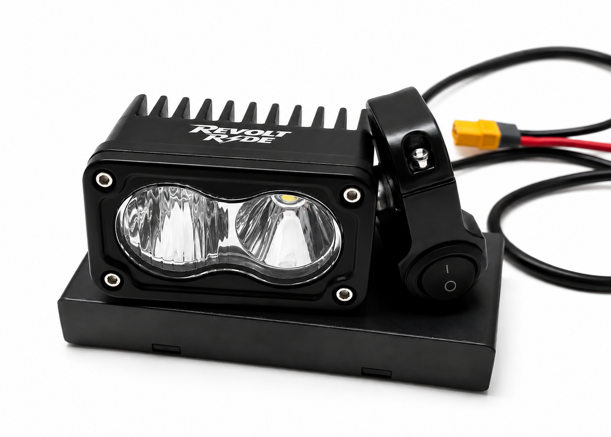 Battery-Powered Baja Light – Fits All E-Bikes & E-Motos